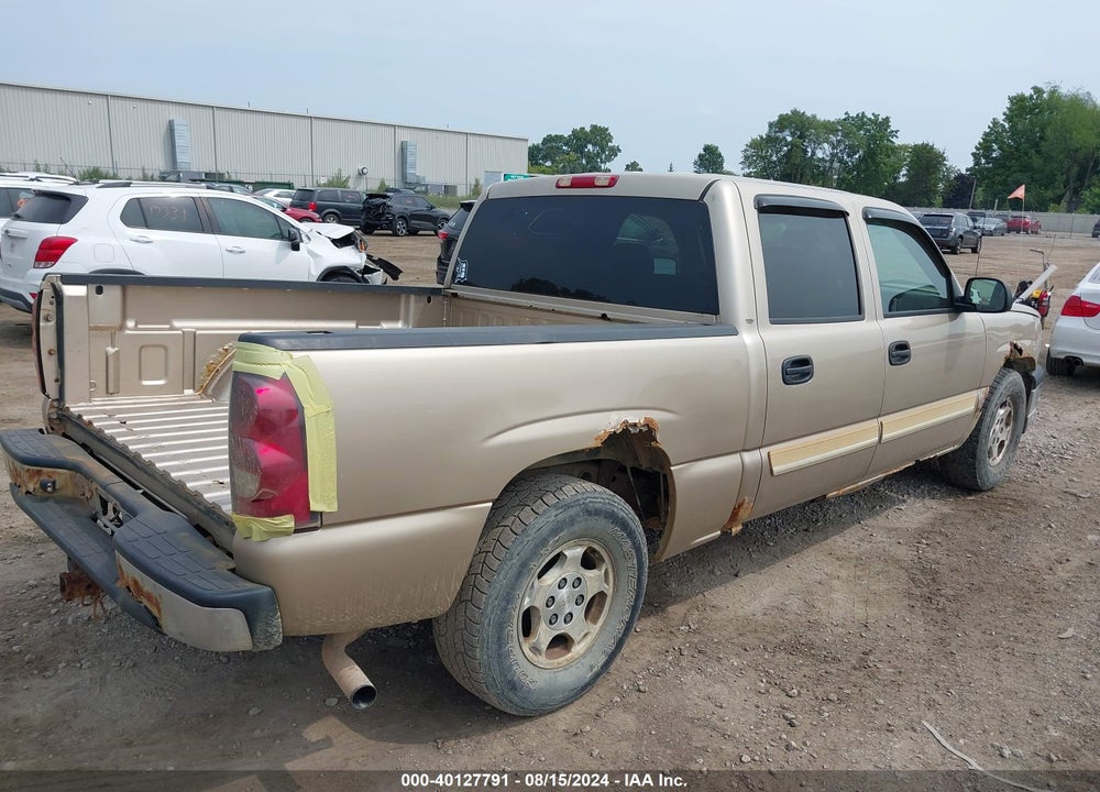 2004 CHEVROLET SILVERADO 1500 LS VIN: 2GCEC13T041406184