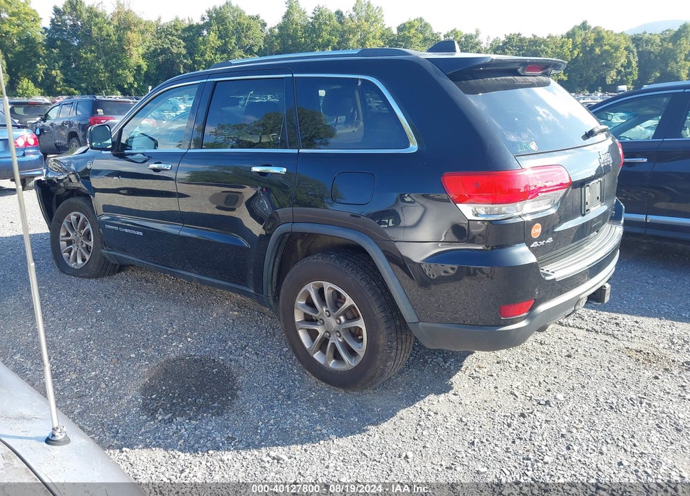 2014 JEEP GRAND CHEROKEE LIMITED VIN: 1C4RJFBG3EC219252