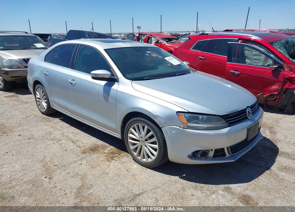 2012 VOLKSWAGEN JETTA 2.5L SEL VIN: 3VWLX7AJ6CM364866