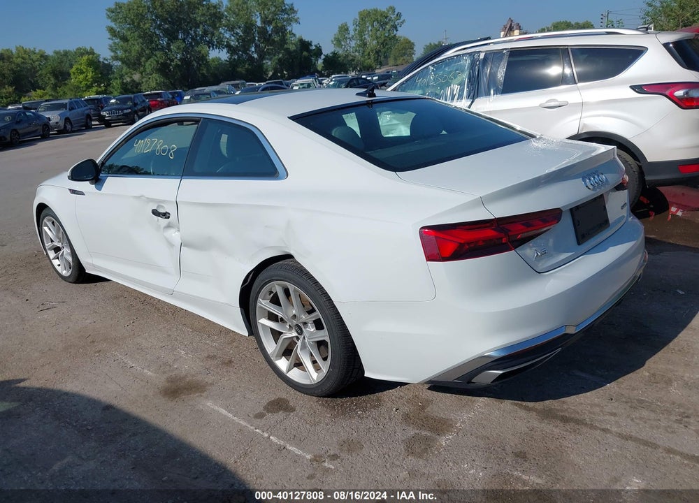 2023 AUDI A5 PREMIUM 45 TFSI S LINE QUATTRO S TRONIC VIN: WAUSAAF52PA011954