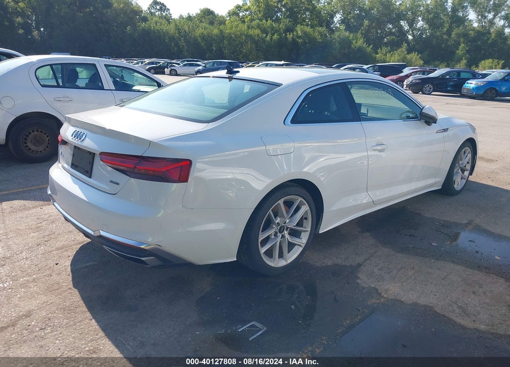 2023 AUDI A5 PREMIUM 45 TFSI S LINE QUATTRO S TRONIC VIN: WAUSAAF52PA011954