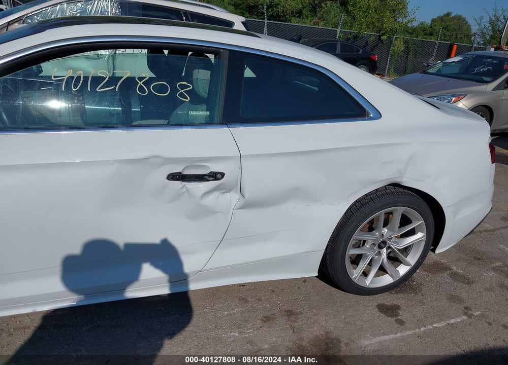 2023 AUDI A5 PREMIUM 45 TFSI S LINE QUATTRO S TRONIC VIN: WAUSAAF52PA011954