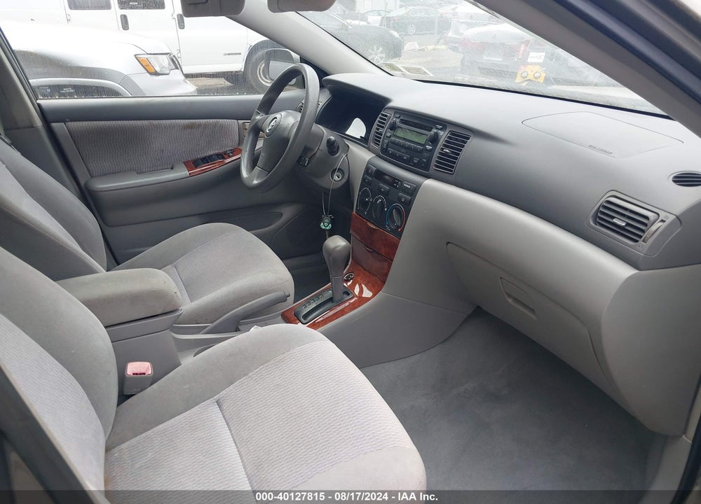 2007 TOYOTA COROLLA LE VIN: 2T1BR32E27C729139
