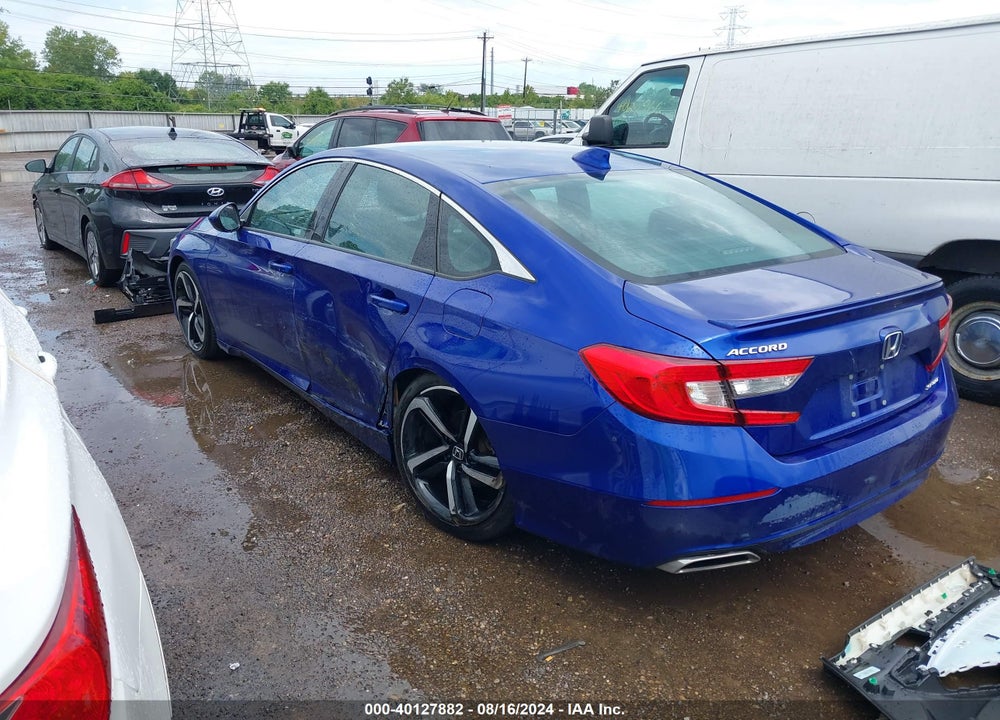 2018 HONDA ACCORD SPORT VIN: 1HGCV1F37JA180130