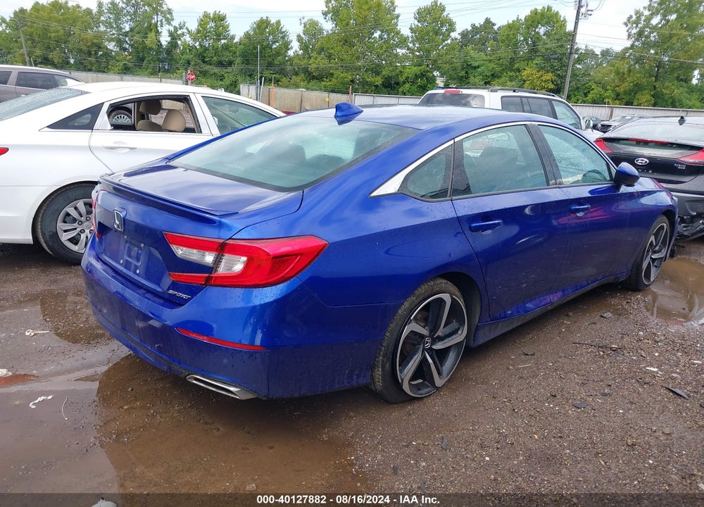 2018 HONDA ACCORD SPORT VIN: 1HGCV1F37JA180130