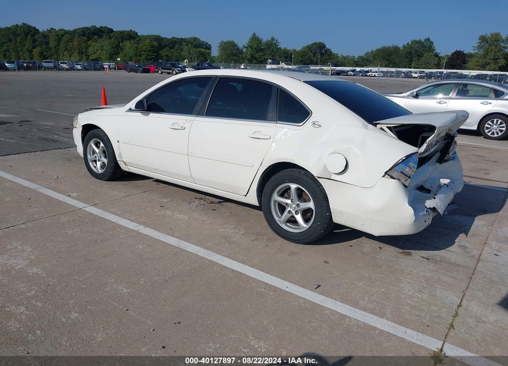 2008 CHEVROLET IMPALA LS VIN: 2G1WB58K889250815
