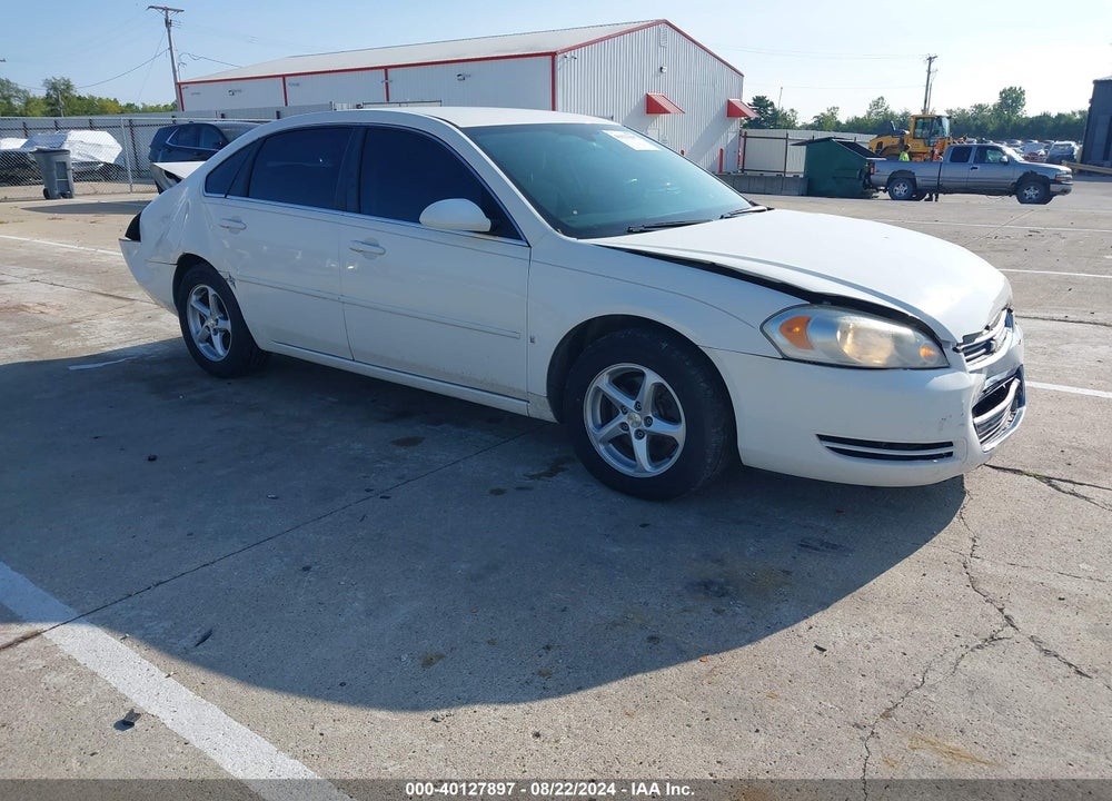 2008 CHEVROLET IMPALA LS VIN: 2G1WB58K889250815
