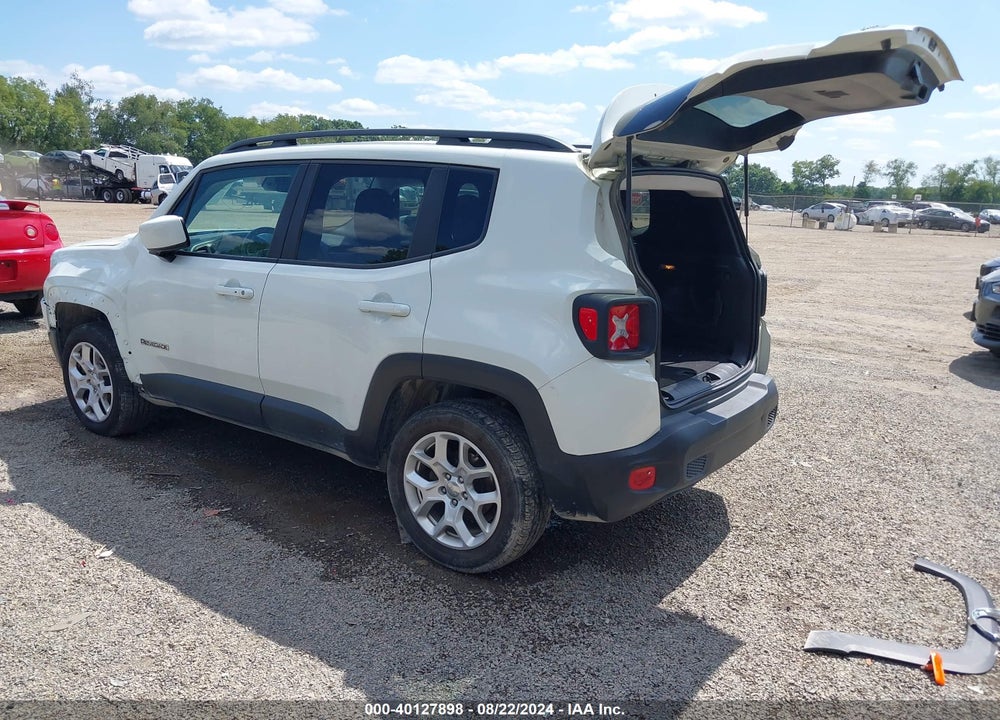 2017 JEEP RENEGADE LATITUDE 4X4 VIN: ZACCJBBB6HPE44090