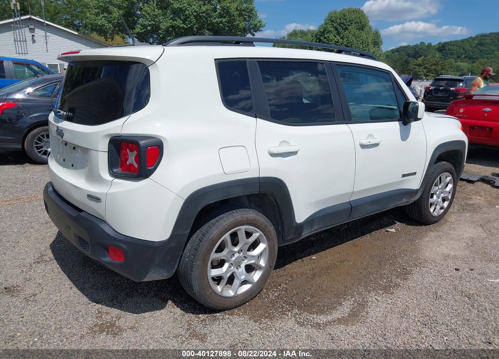 2017 JEEP RENEGADE LATITUDE 4X4 VIN: ZACCJBBB6HPE44090
