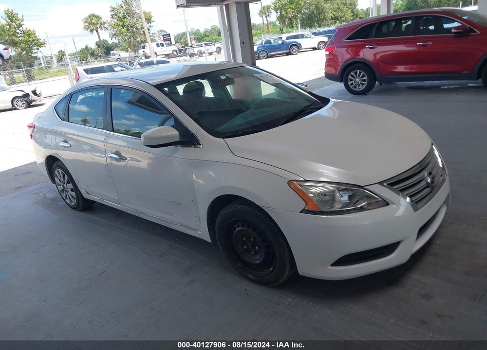 2013 NISSAN SENTRA S VIN: 3N1AB7AP4DL639674
