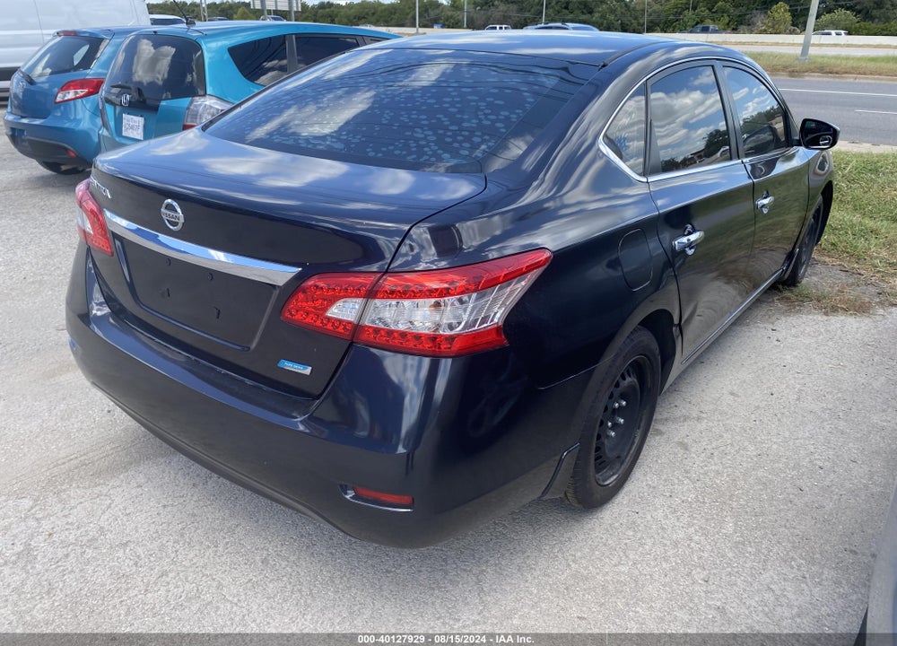 2013 NISSAN SENTRA S VIN: 3N1AB7AP1DL742972