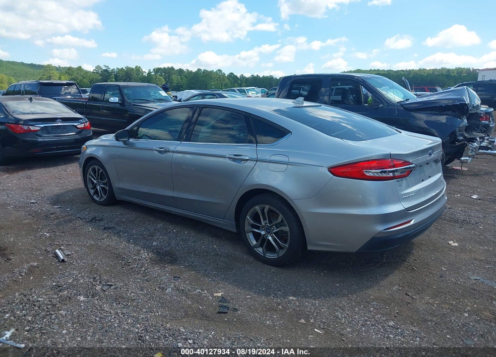 2020 FORD FUSION SEL VIN: 3FA6P0CD7LR133613