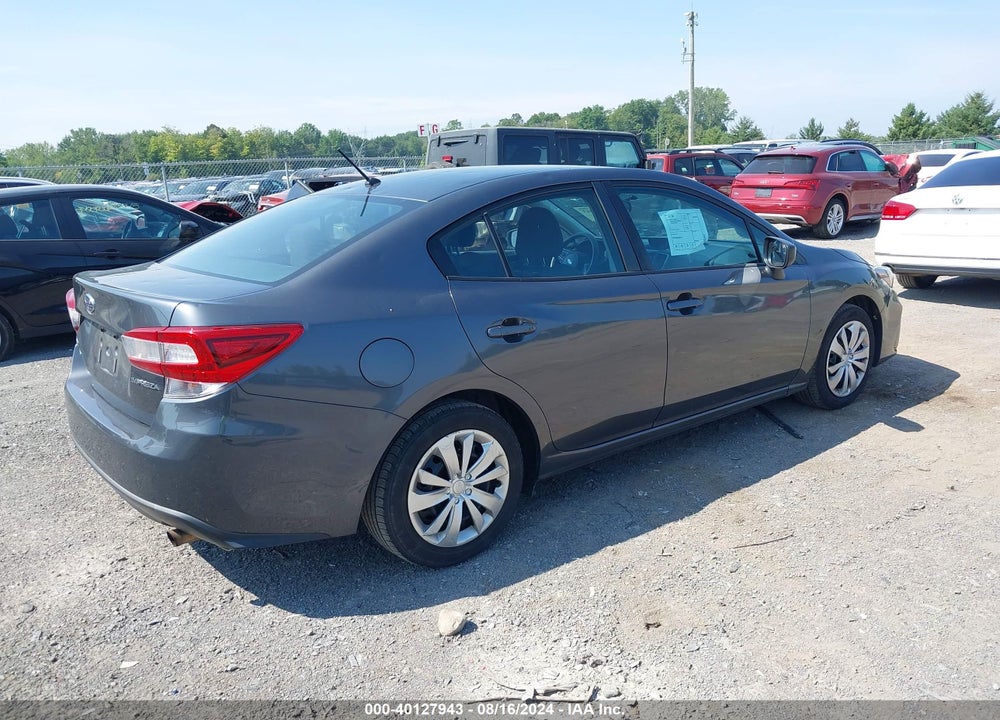 2018 SUBARU IMPREZA 2.0I VIN: 4S3GKAA64J3613286