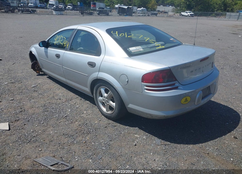 2004 DODGE STRATUS SE VIN: 1B3EL36R04N305741