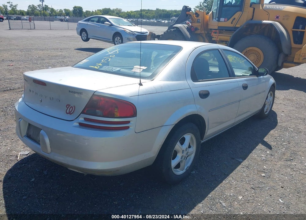 2004 DODGE STRATUS SE VIN: 1B3EL36R04N305741