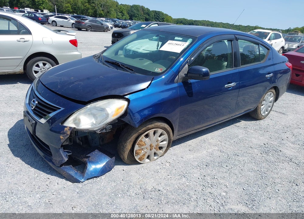 2012 NISSAN VERSA 1.6 SV VIN: 3N1CN7AP0CL929800