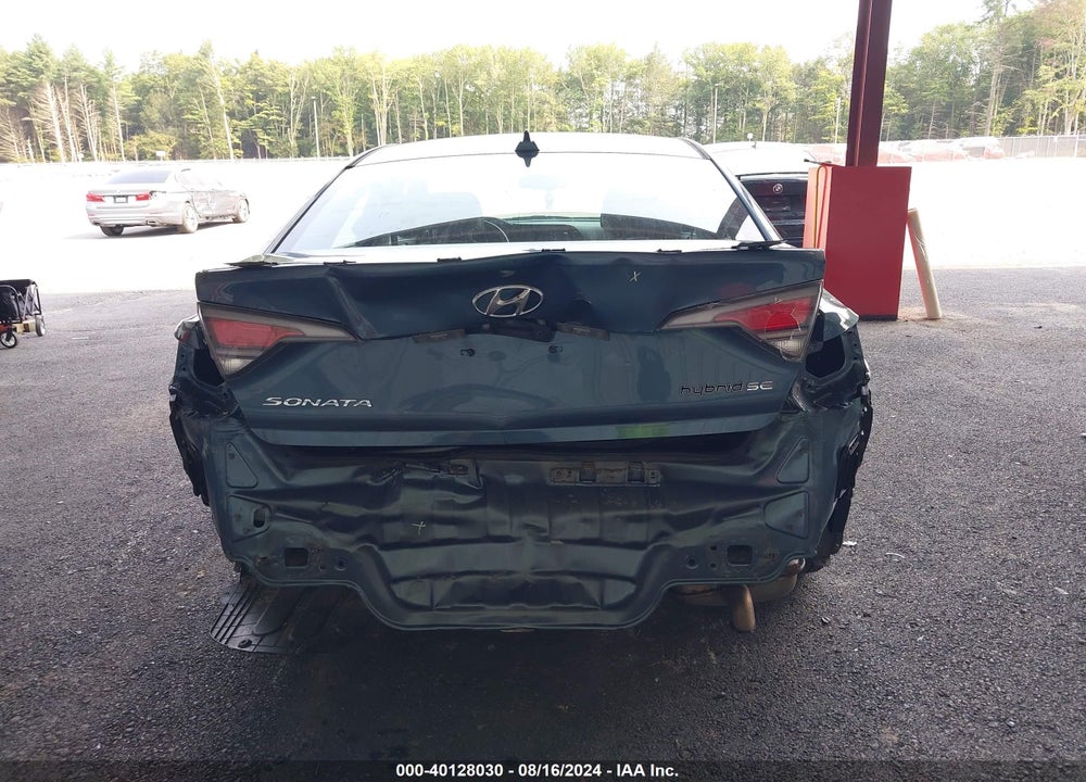 2016 HYUNDAI SONATA HYBRID VIN: KMHE24L12GA015417
