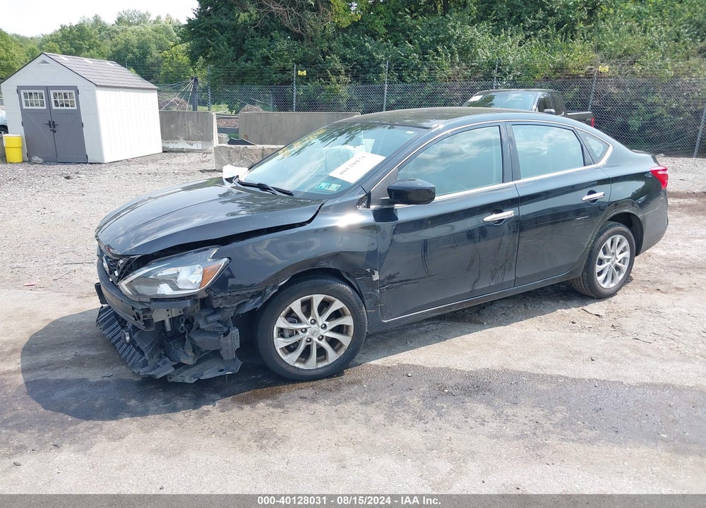 2018 NISSAN SENTRA SV VIN: 3N1AB7AP8JL633257