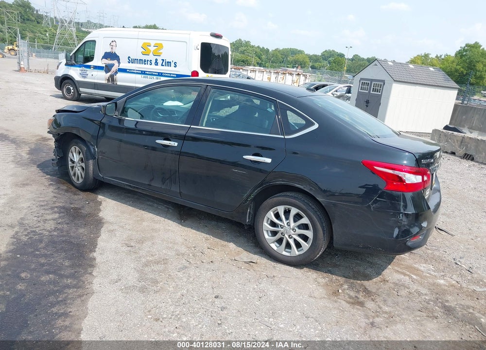 2018 NISSAN SENTRA SV VIN: 3N1AB7AP8JL633257