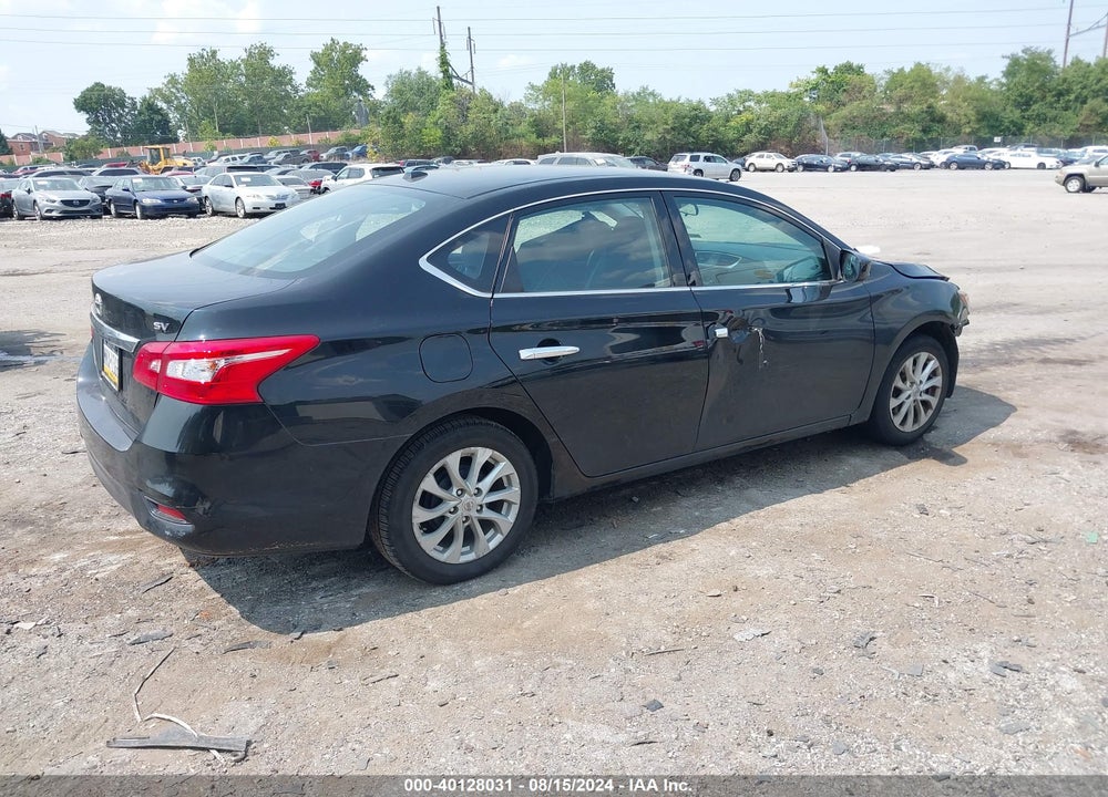 2018 NISSAN SENTRA SV VIN: 3N1AB7AP8JL633257