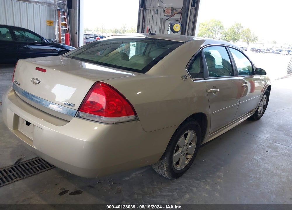 2009 CHEVROLET IMPALA LT VIN: 2G1WT57K891292626
