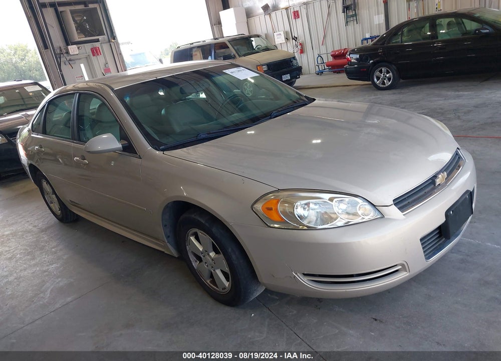 2009 CHEVROLET IMPALA LT VIN: 2G1WT57K891292626