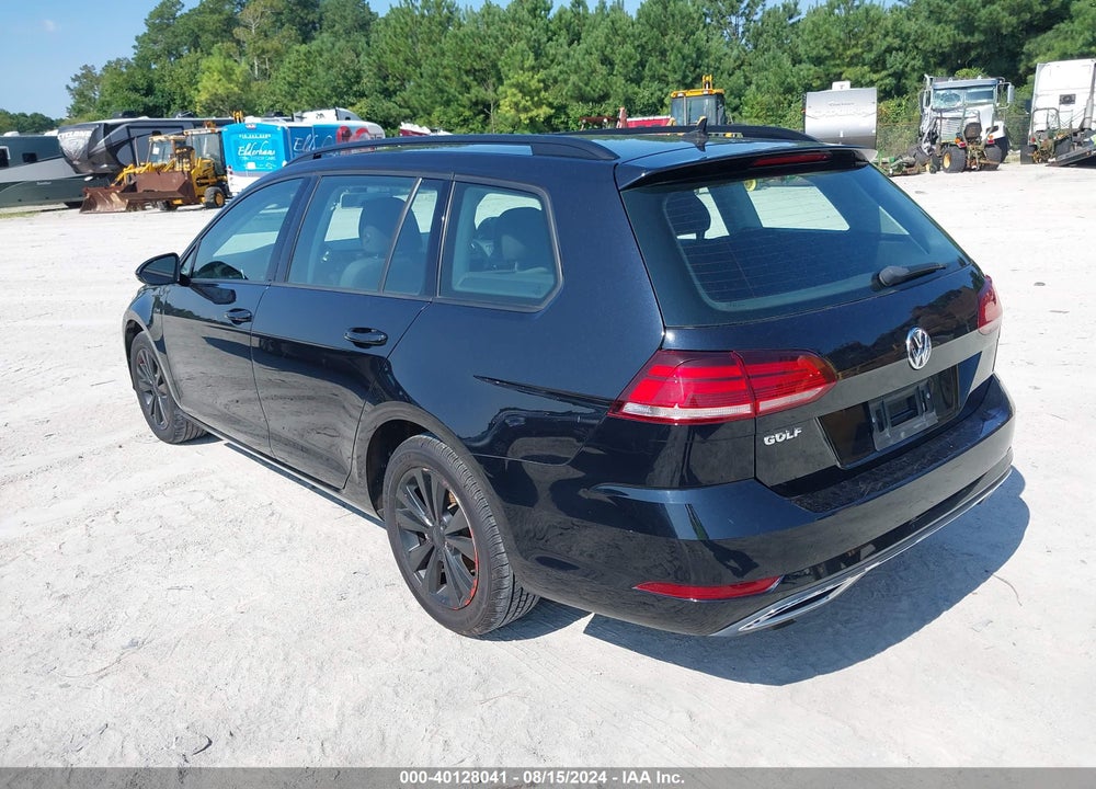 2019 VOLKSWAGEN GOLF SPORTWAGEN 1.8T S VIN: 3VW117AU7KM510404