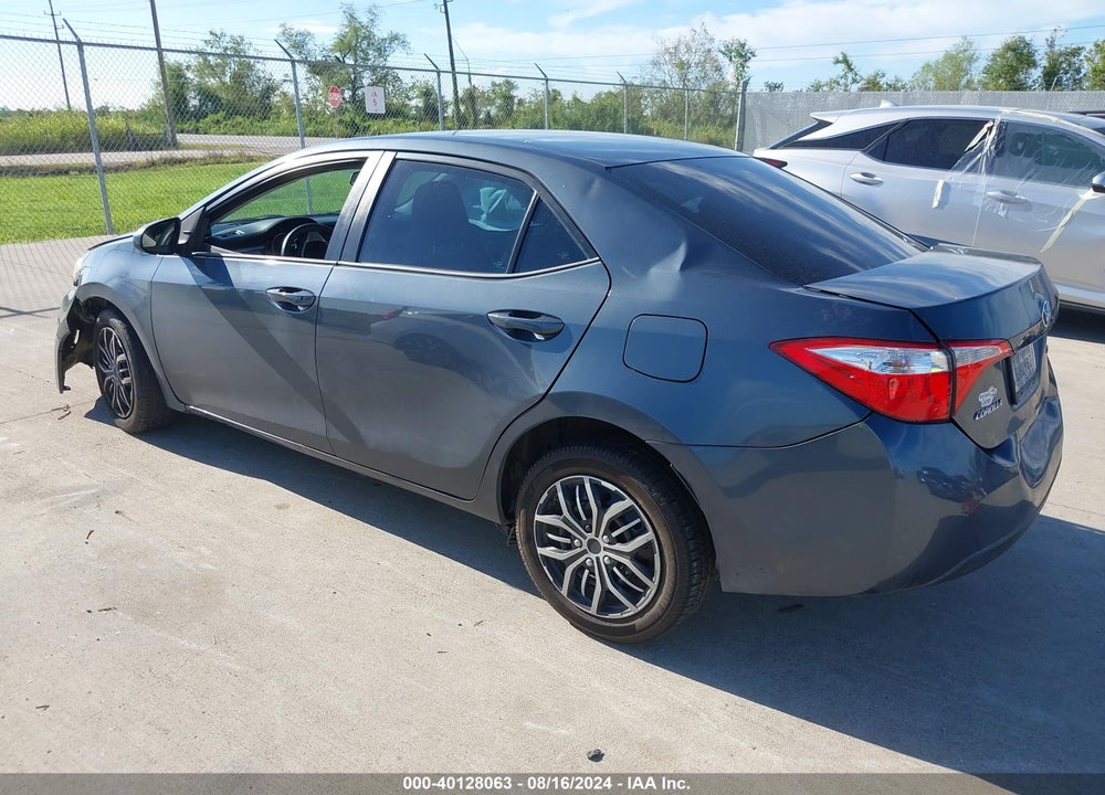 2015 TOYOTA COROLLA LE VIN: 5YFBURHEXFP323620