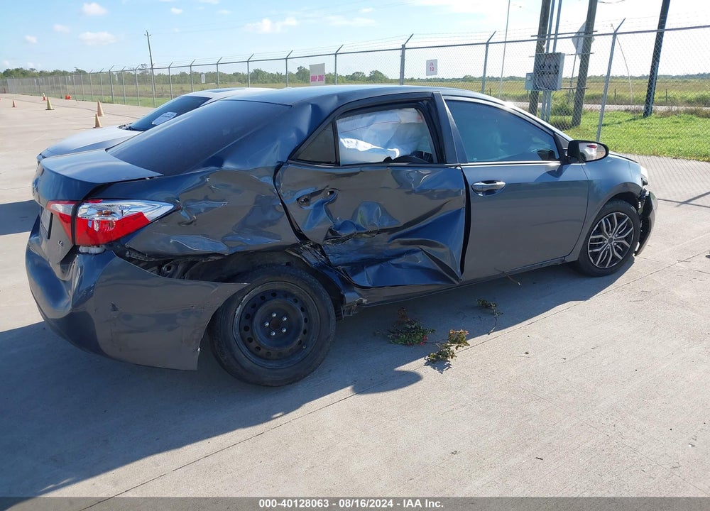 2015 TOYOTA COROLLA LE VIN: 5YFBURHEXFP323620