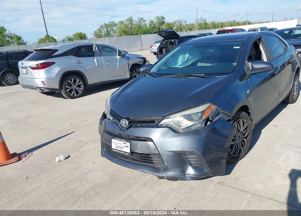 2015 TOYOTA COROLLA LE VIN: 5YFBURHEXFP323620