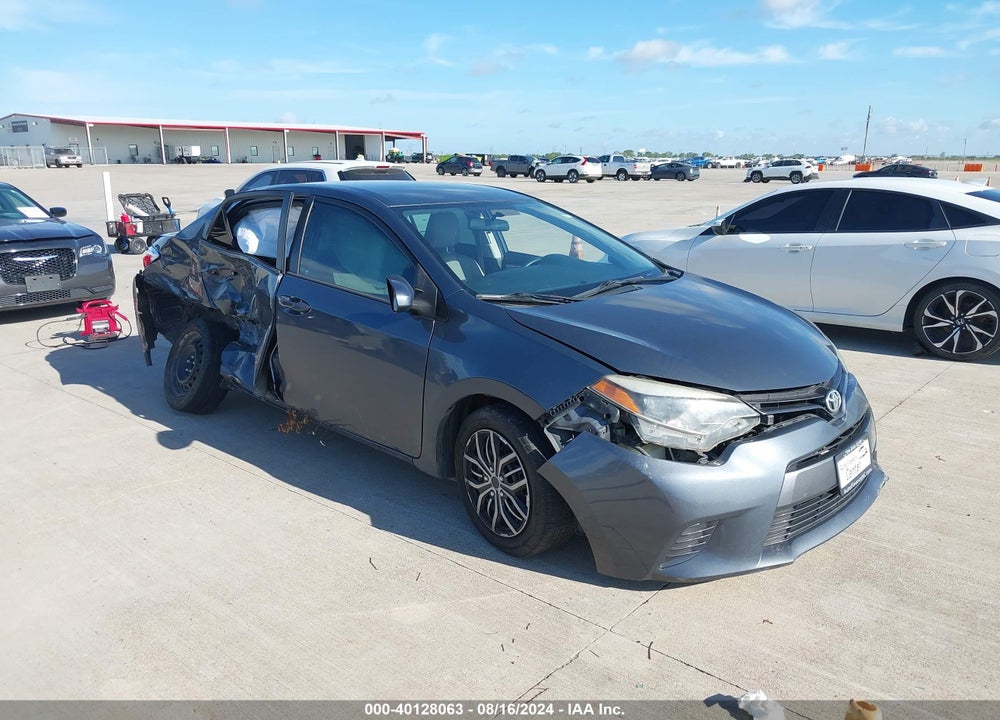 2015 TOYOTA COROLLA LE VIN: 5YFBURHEXFP323620