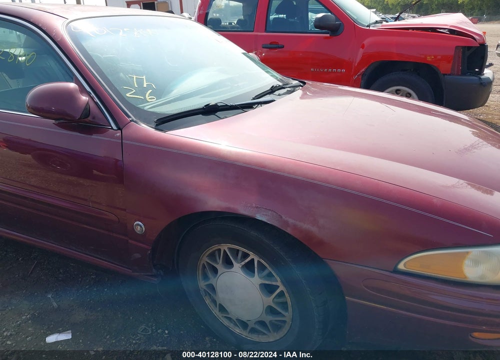 2001 BUICK LESABRE CUSTOM VIN: 1G4HP54K01U262257