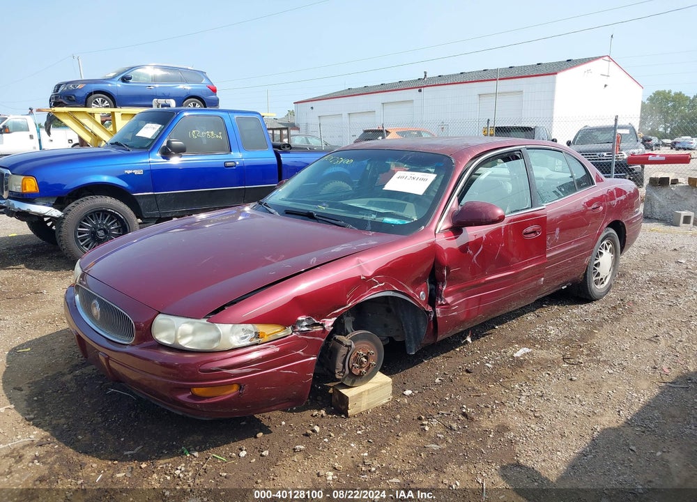 2001 BUICK LESABRE CUSTOM VIN: 1G4HP54K01U262257