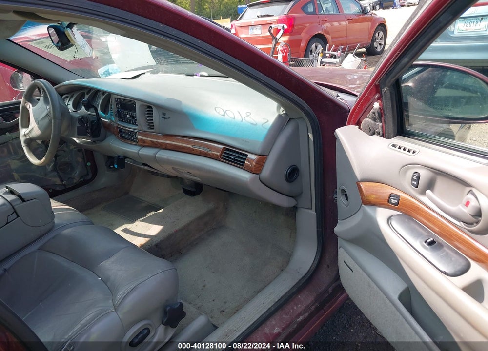 2001 BUICK LESABRE CUSTOM VIN: 1G4HP54K01U262257