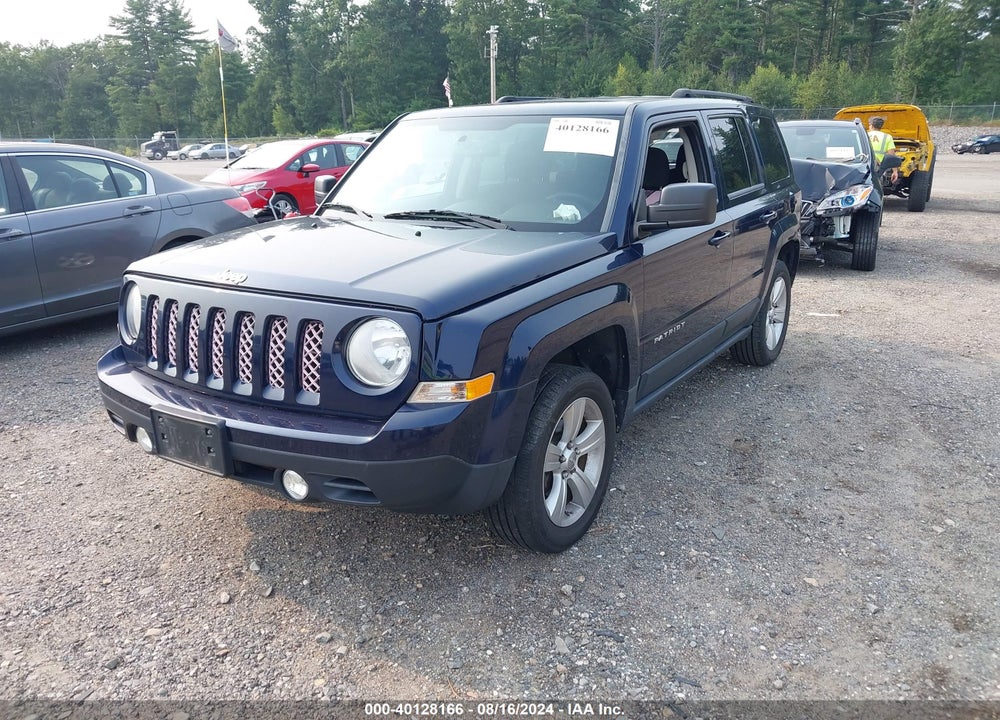 2012 JEEP PATRIOT LATITUDE VIN: 1C4NJRFB1CD588732