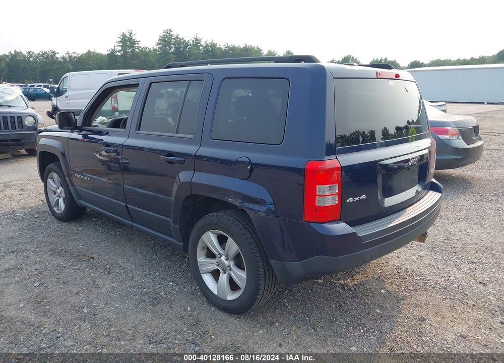 2012 JEEP PATRIOT LATITUDE VIN: 1C4NJRFB1CD588732
