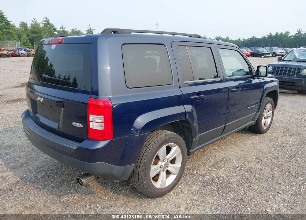 2012 JEEP PATRIOT LATITUDE VIN: 1C4NJRFB1CD588732