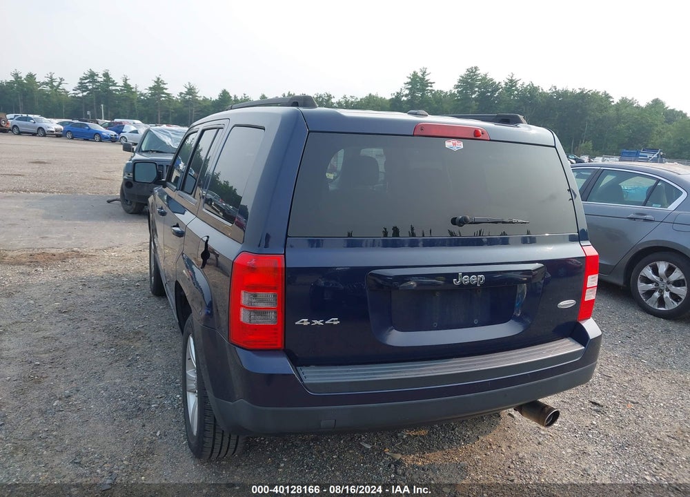 2012 JEEP PATRIOT LATITUDE VIN: 1C4NJRFB1CD588732