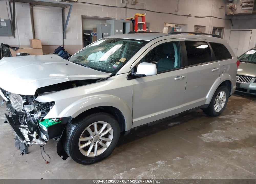 2013 DODGE JOURNEY SXT VIN: 3C4PDDBG2DT571180
