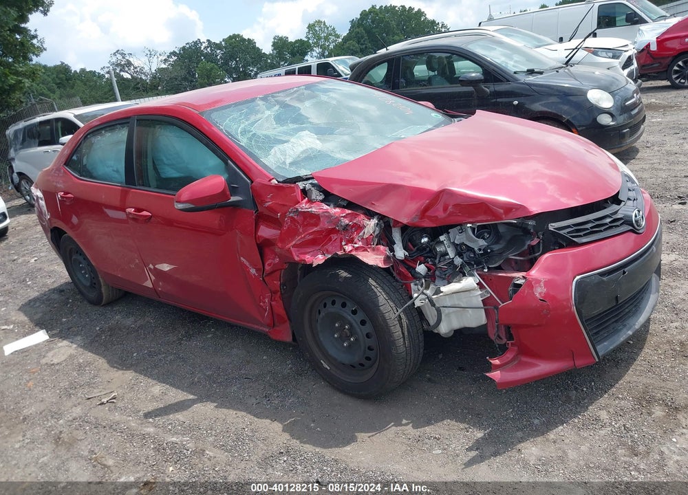 2016 TOYOTA COROLLA S VIN: 2T1BURHE4GC576045