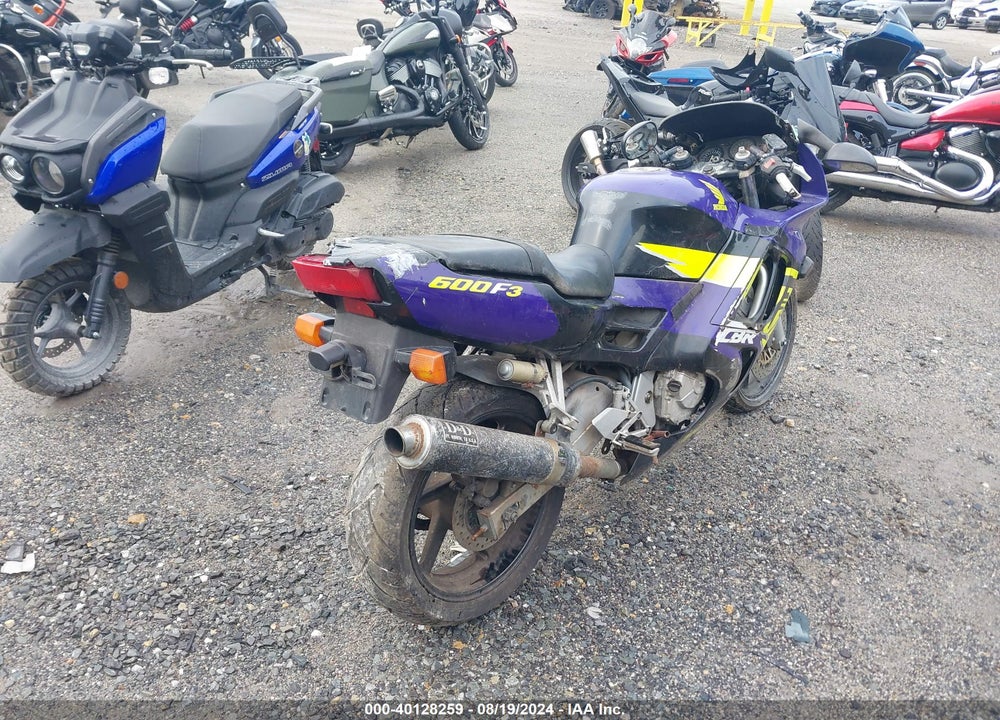 1995 HONDA CBR600 F3 VIN: JH2PC2507SM402286