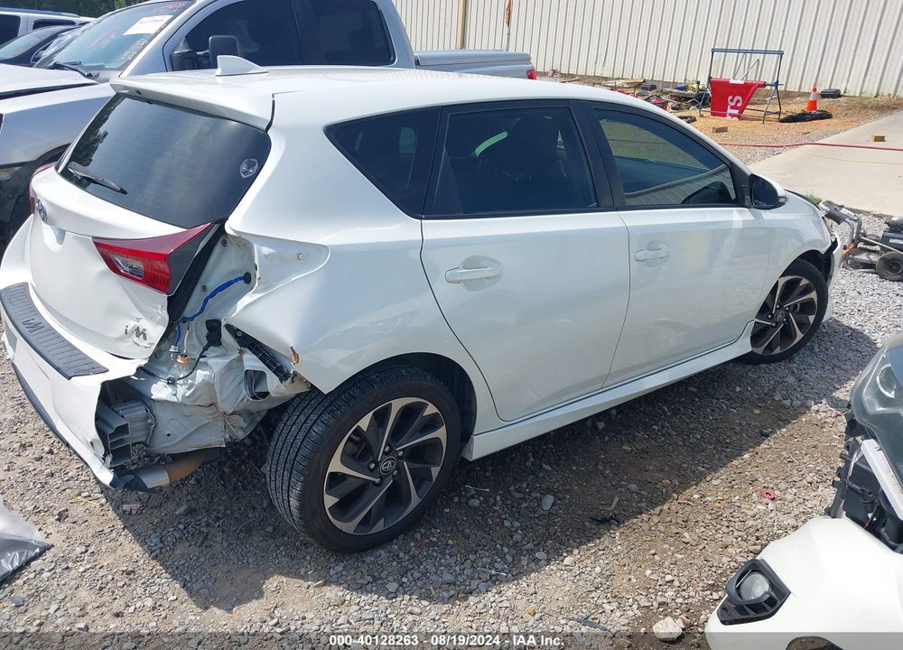 2017 TOYOTA COROLLA IM VIN: JTNKARJEXHJ534323
