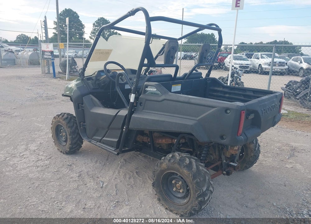 2018 HONDA SXS700 M2 VIN: 1HFVE0292J4402539
