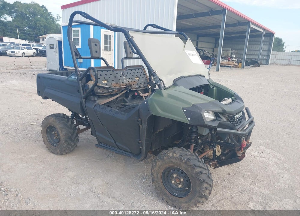 2018 HONDA SXS700 M2 VIN: 1HFVE0292J4402539