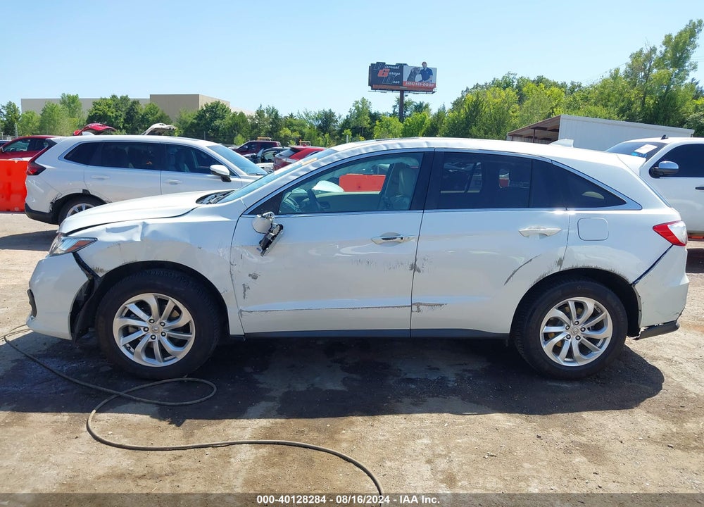 2016 ACURA RDX WATCH PLUS PKG VIN: 5J8TB3H37GL012857