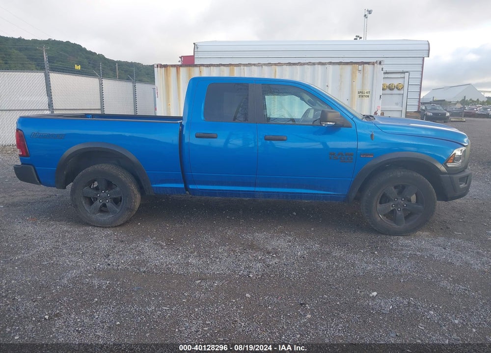 2020 RAM 1500 CLASSIC WARLOCK QUAD CAB 4X4 6'4 BOX VIN: 1C6RR7GT8LS145843