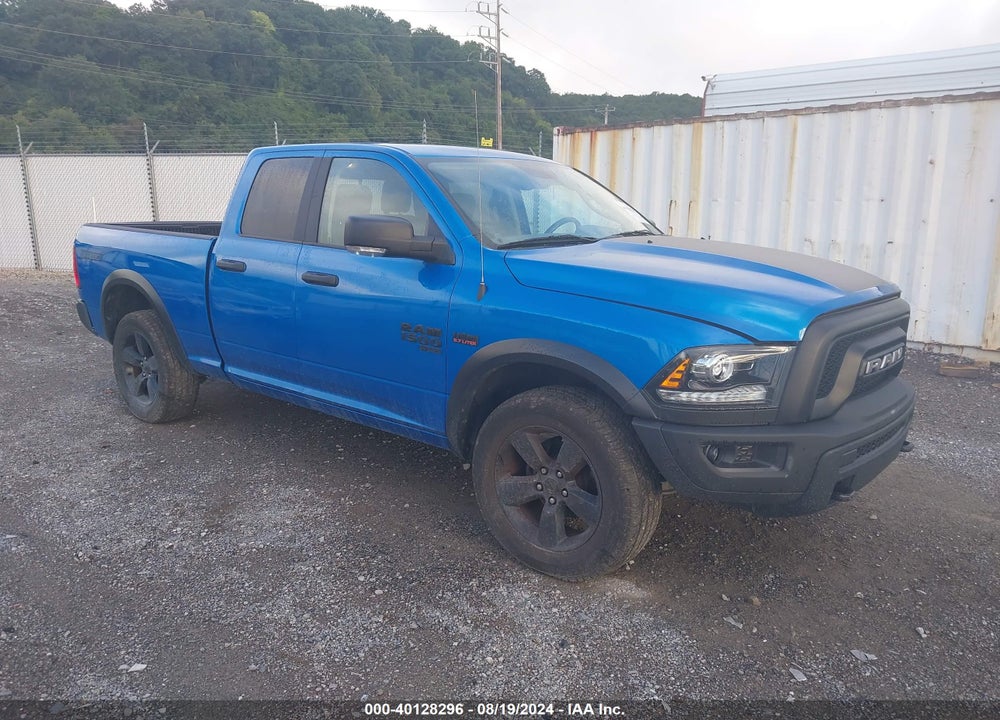 2020 RAM 1500 CLASSIC WARLOCK QUAD CAB 4X4 6'4 BOX VIN: 1C6RR7GT8LS145843