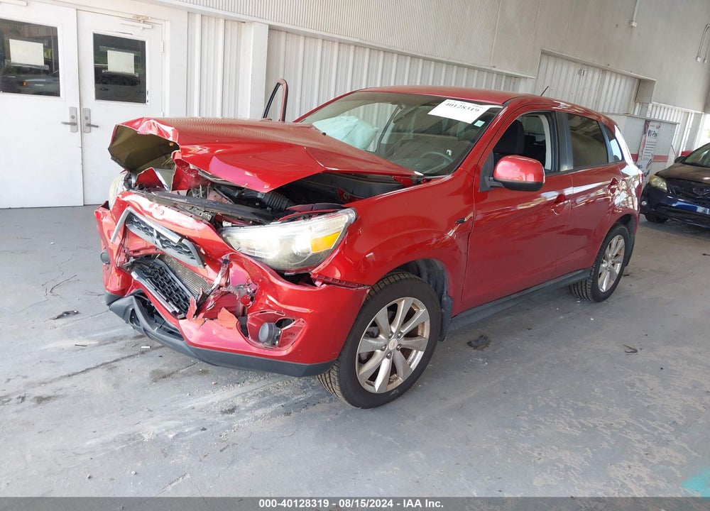 2015 MITSUBISHI OUTLANDER SPORT ES VIN: 4A4AP3AU1FE002847
