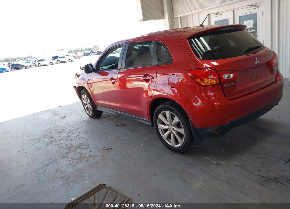 2015 MITSUBISHI OUTLANDER SPORT ES VIN: 4A4AP3AU1FE002847