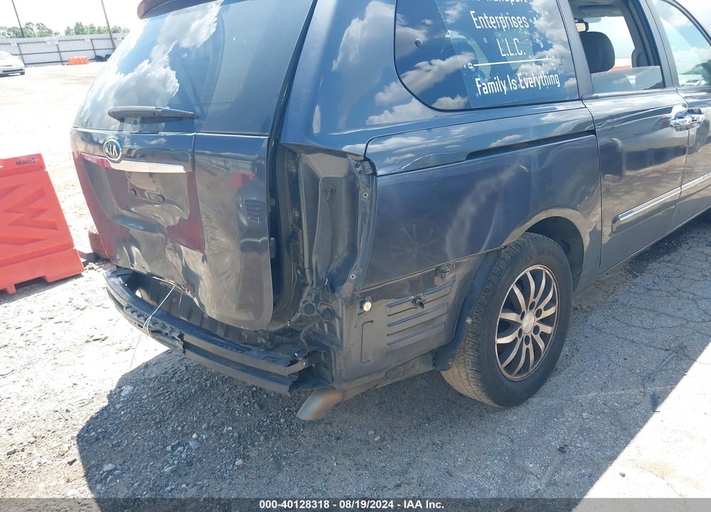 2012 KIA SEDONA EX VIN: KNDMH4C79C6472547